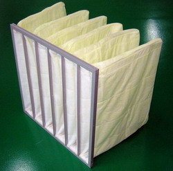 初 中 高效袋式過濾器圖片,初 中 高效袋式過濾器高清圖片 深圳市粵興發過濾器材海綿廠,